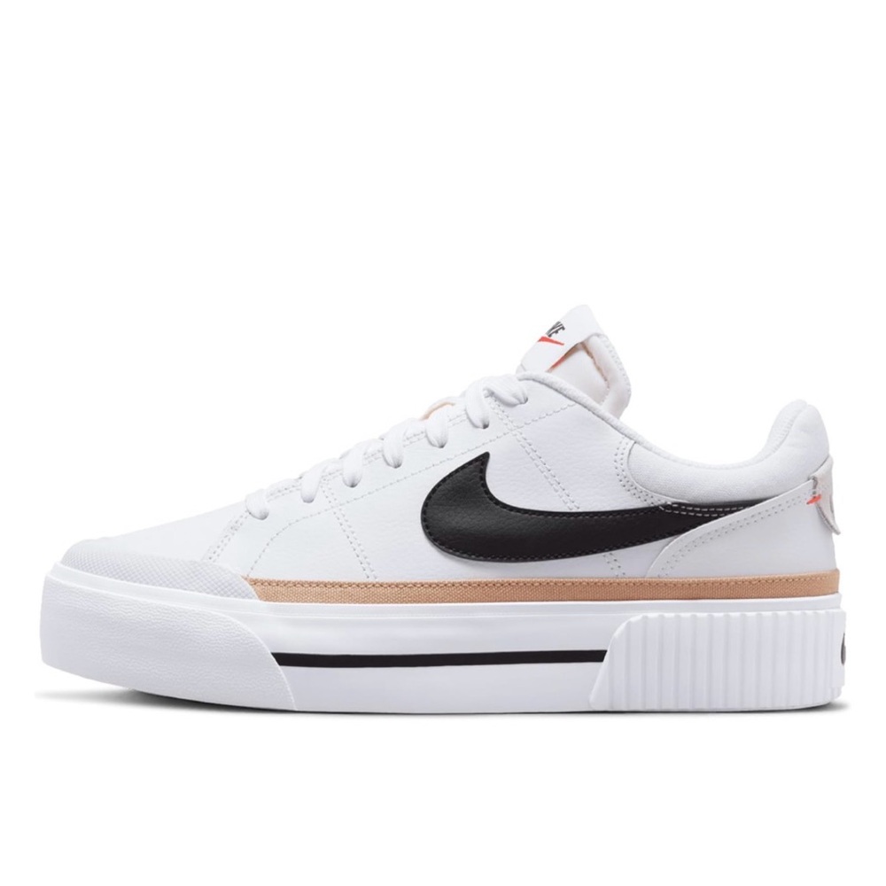 Nike court legacy lift (black and white available)